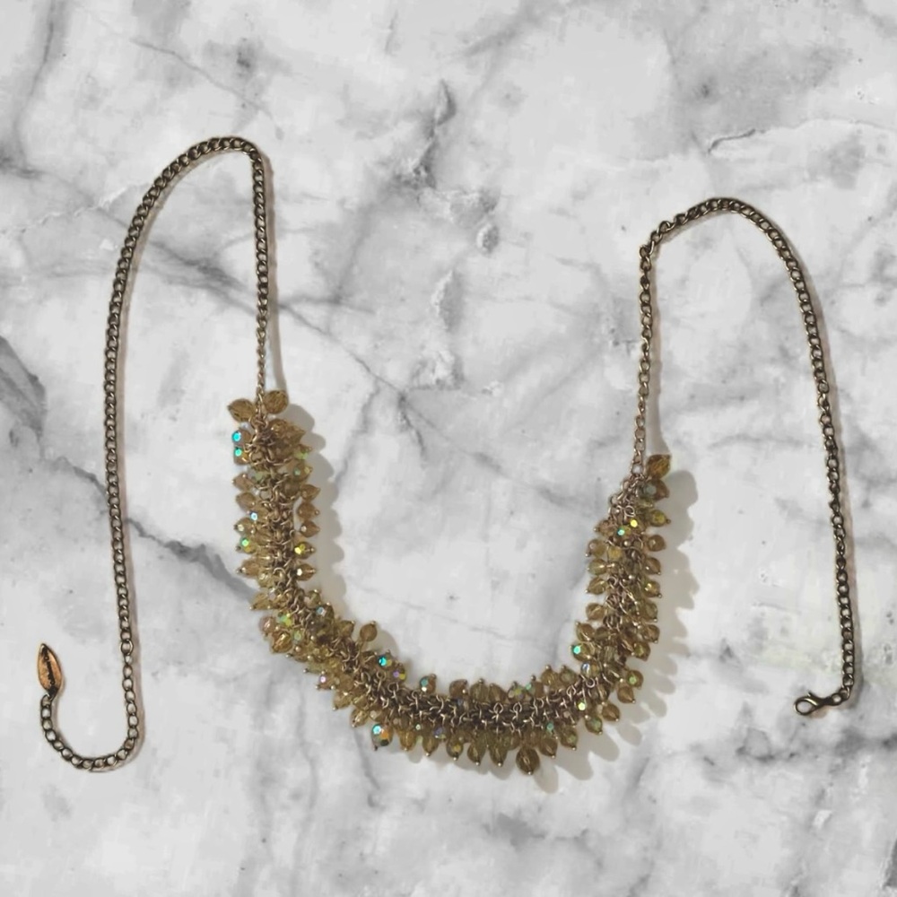 Coldwater Creek Iridescent Bead Necklace - Picture 4 of 10